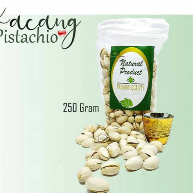 

Kacang pistachio 250 gr