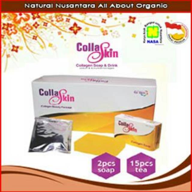 

Teh Serbuk Collaskin NASA pencerah kulit dari dalam