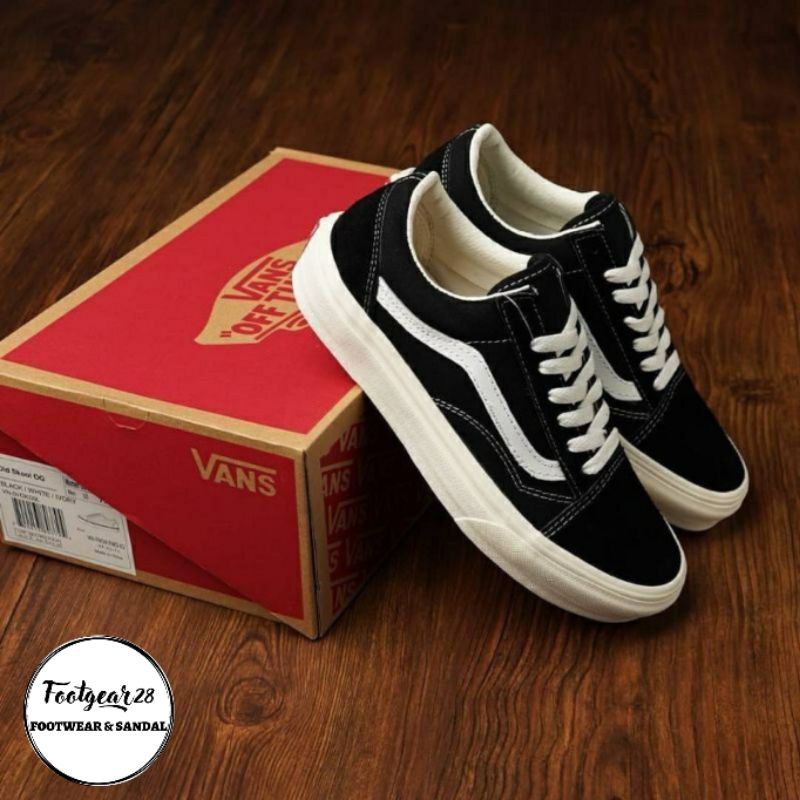 SEPATU VANS OLDSKOOL BLACKWHITE / VANS OLDSKOOL CLASSIC GRADE ORI