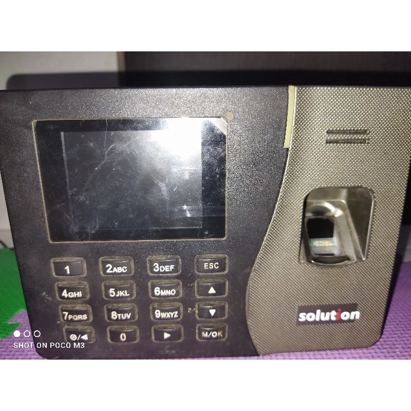 mesin absensi fingerprint solution X104/ABSENSI/Mesin Absensi/FINGERPRINT/FINGERPRINT MACHINE