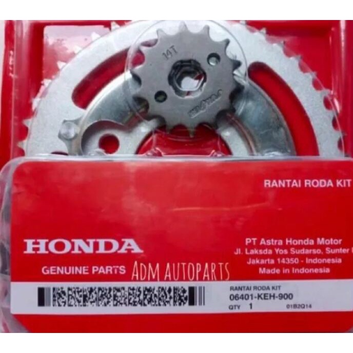 Gear SET HONDA Mega pro NEW gear set VERZA