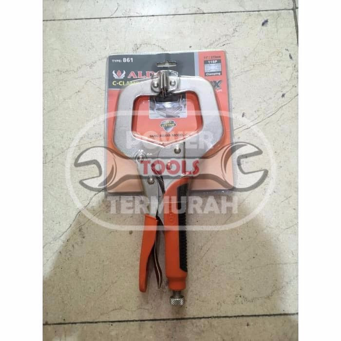 TANG BUAYA CATOK C 11" ALDO TANG CATOK C 11" ALDO CLAMP C MAKASSAR