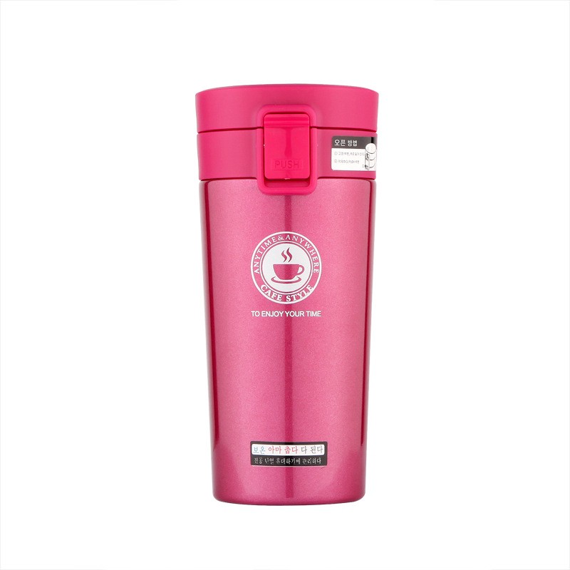 Trend-TERMOS KOPI MUG COFFEE TAHAN AIR PANAS &amp; ES VACUUM COFFEE CUP STAINLESS STEEL 380 ML