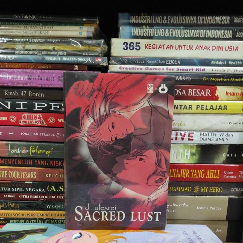 BUKU ORIGINAL SACRED LUST D. ALEXREI
