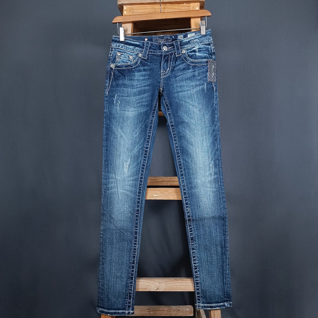Miss Me JP-5360-S Denim Longpants Women | Celana Panjang Denim Wanita Miss Me