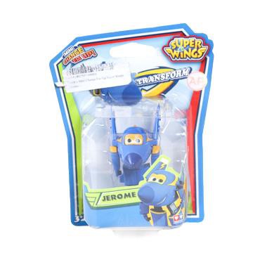 Mainan Anak Super Wings Auldey Mini Robot Plane Pesawat Jett Paul Mira