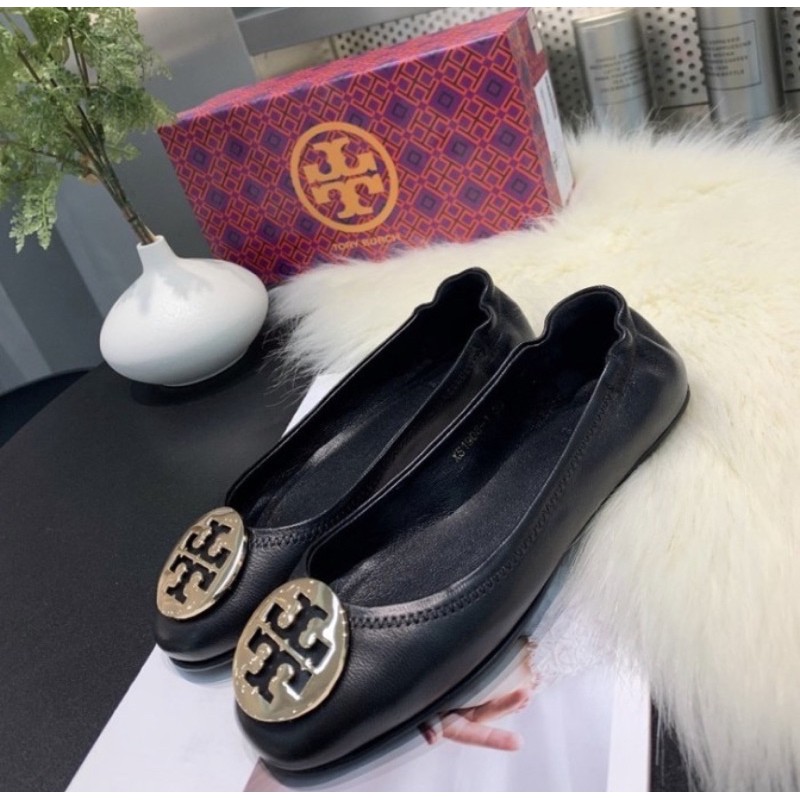 TORY BURCH MINNIE TRAVEL BALLET FLATS SHOES