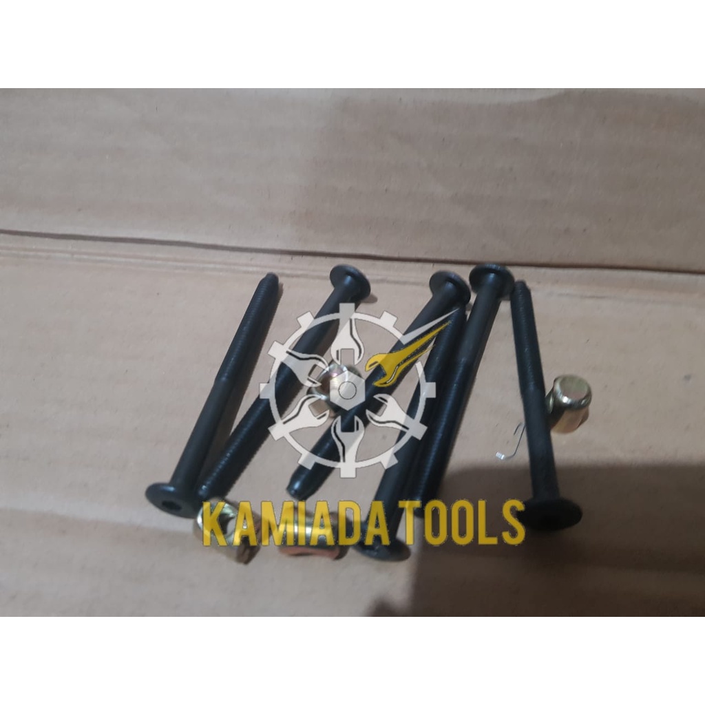 Baut Ligna Komplit Mur Uk. 6 x 60 / Baut Furniture 6 cm