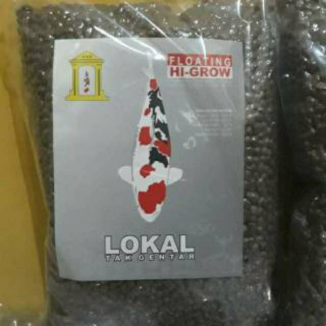 Pakan koi Lokal Tak Gentar