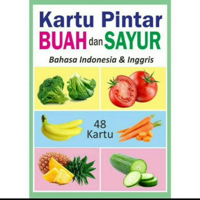 FLASHCARD BUAH DAN SAYUR