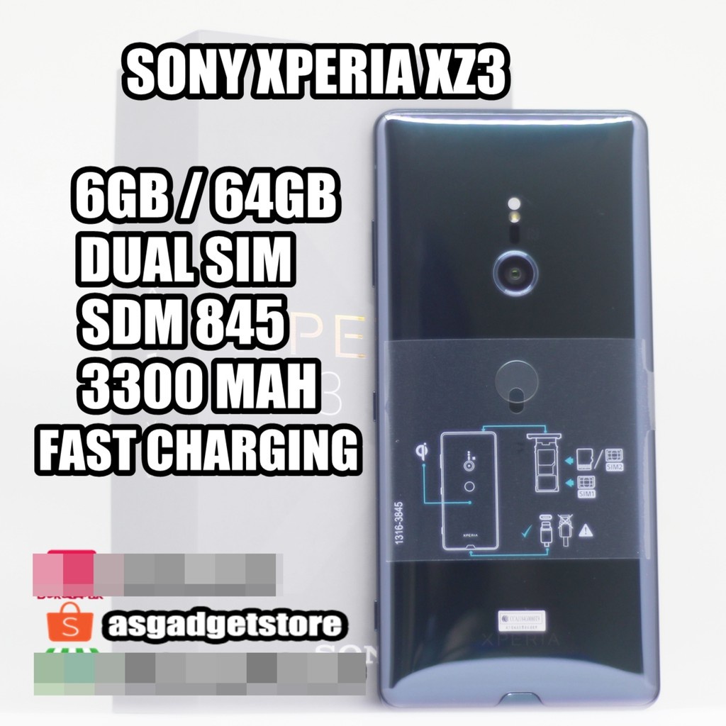 PROMO BIG SALE SONY XPERIA XZ3 6GB 64GB NEW BNIB SEGEL A
