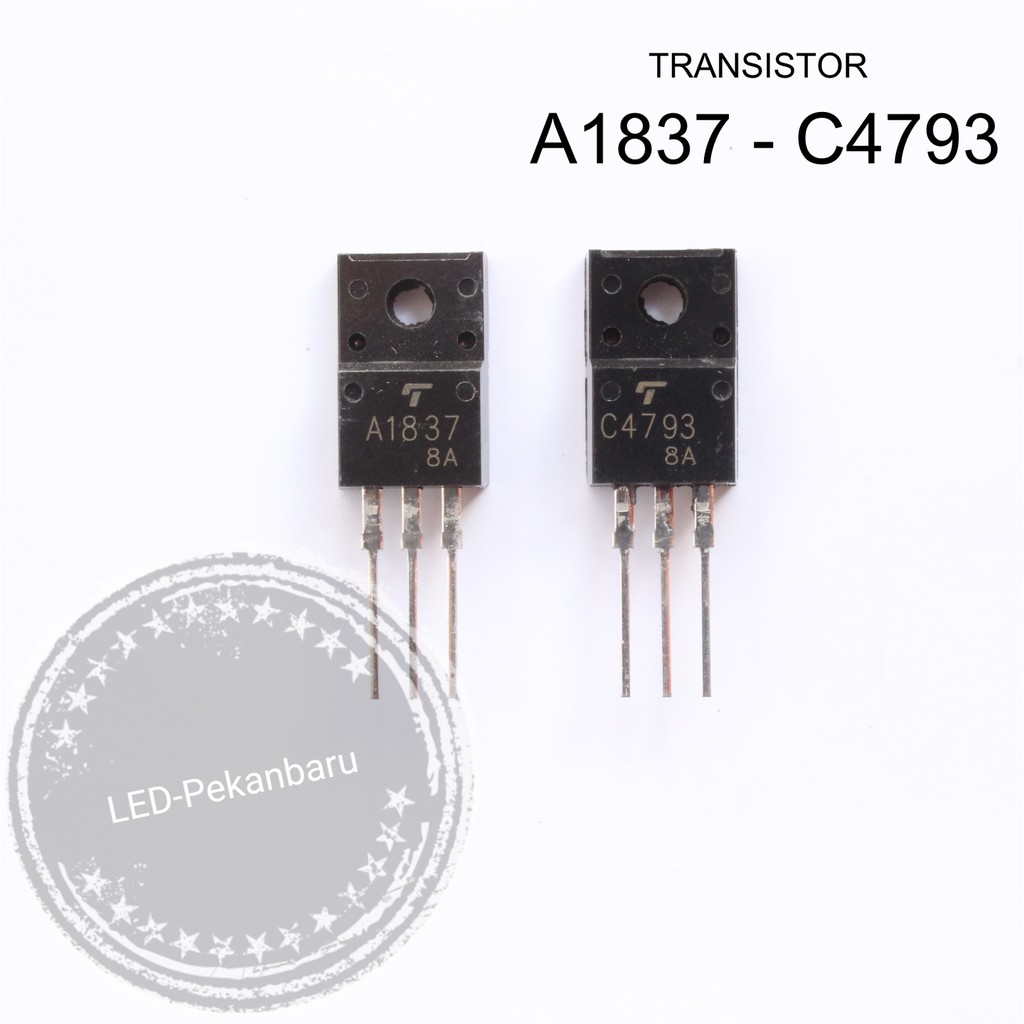 TRANSISTOR C4793 2SC4793 - A1837 2SA1837 TO220F 230V 1A