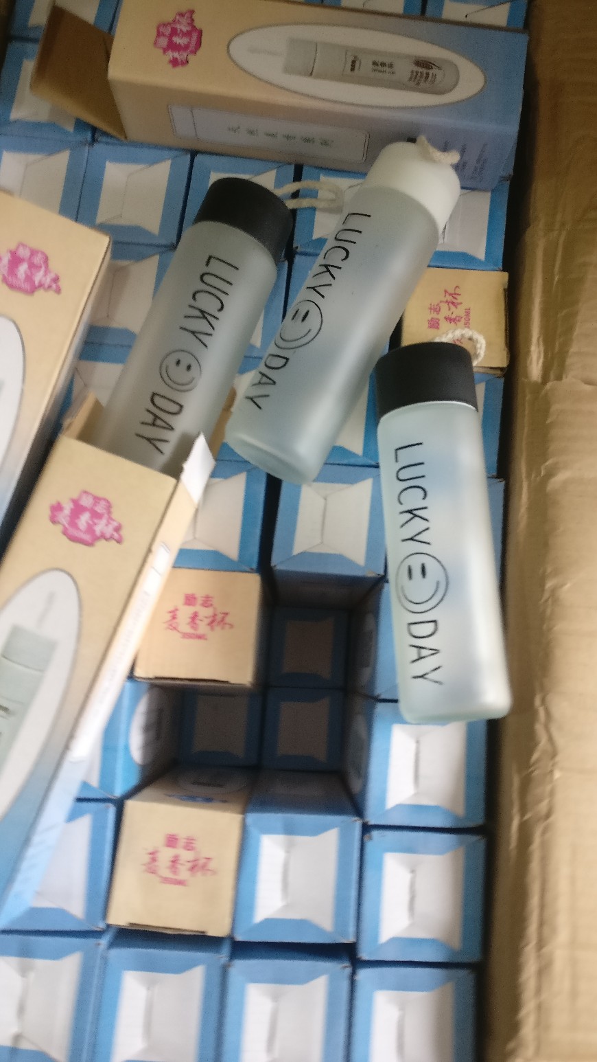 Souvenir Tumbler Kaca Dove Lucky Day 300 Ml