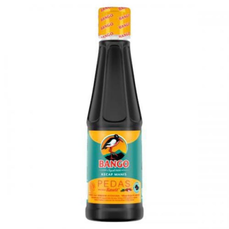Bango kecap manis pedas rawit 135ml Botol