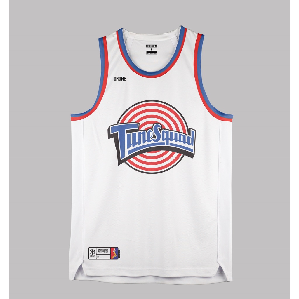 Jersey Basket Tune Squad White