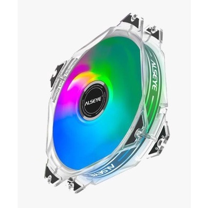 Alseye Fan Casing 12CM MAX M120P White/Transparan Fan Case RGB