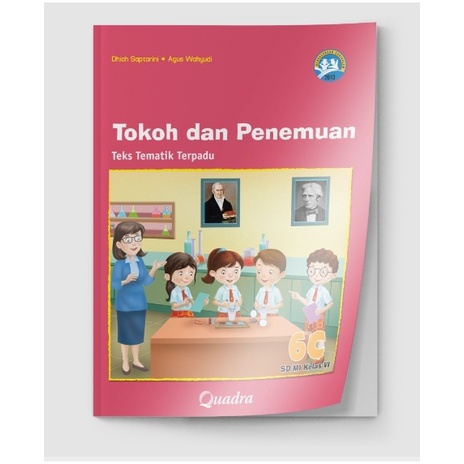 ORI harga satuan buku teks tematik k13 penerbit Quadra kelas 6