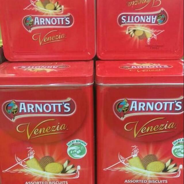 

Biskuit Venezia kaleng 565gr KARTONAN MURAH (isi 6 kaleng)