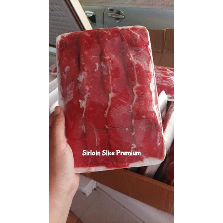 

Sirloin Beef NON FAT Slice LOW FAT SLICE 500gr