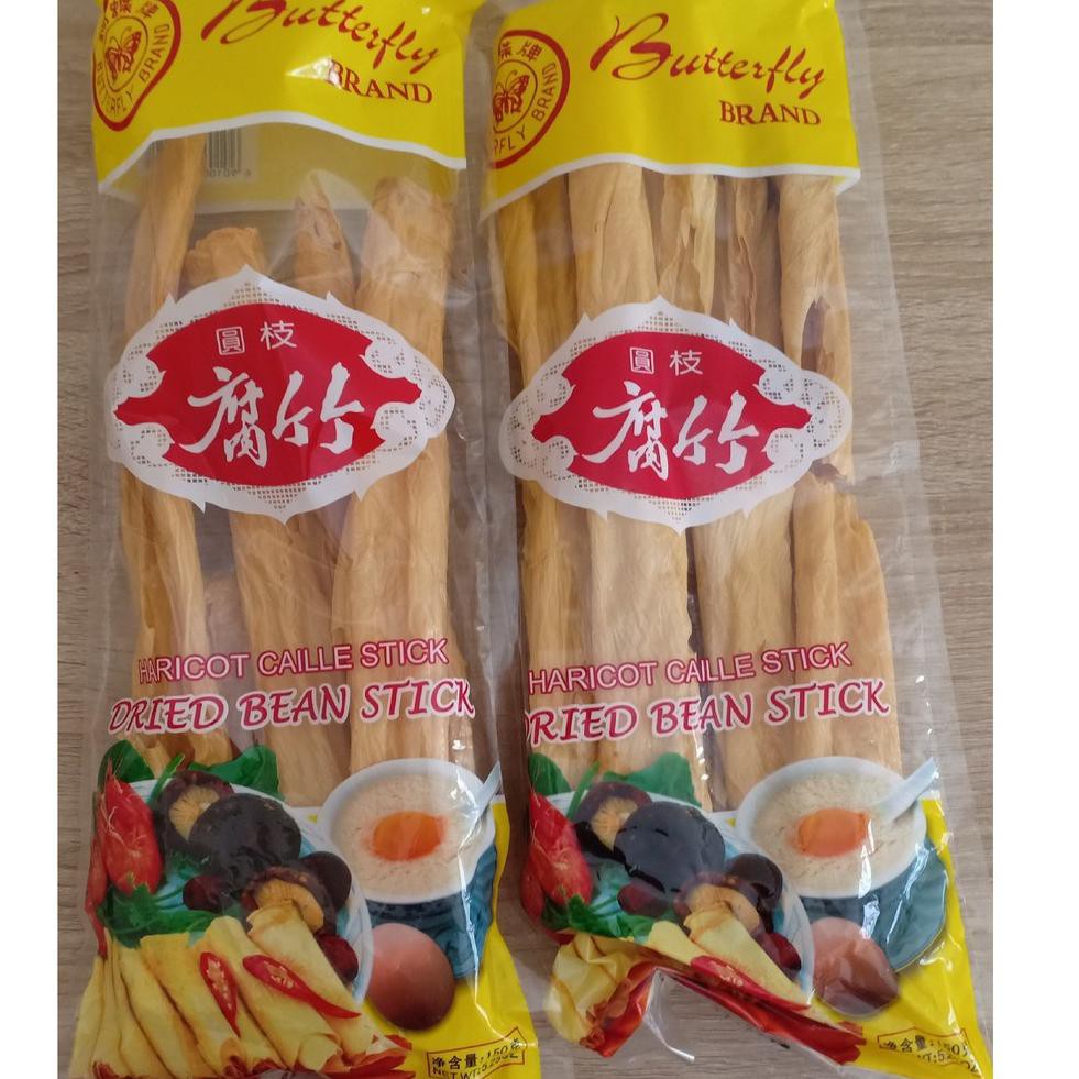 

L4gi trendFucuk / Kembang Tahu Stik Lapis / Stik Kering Buterfly Brand 150 Gram Superior Quality Soy