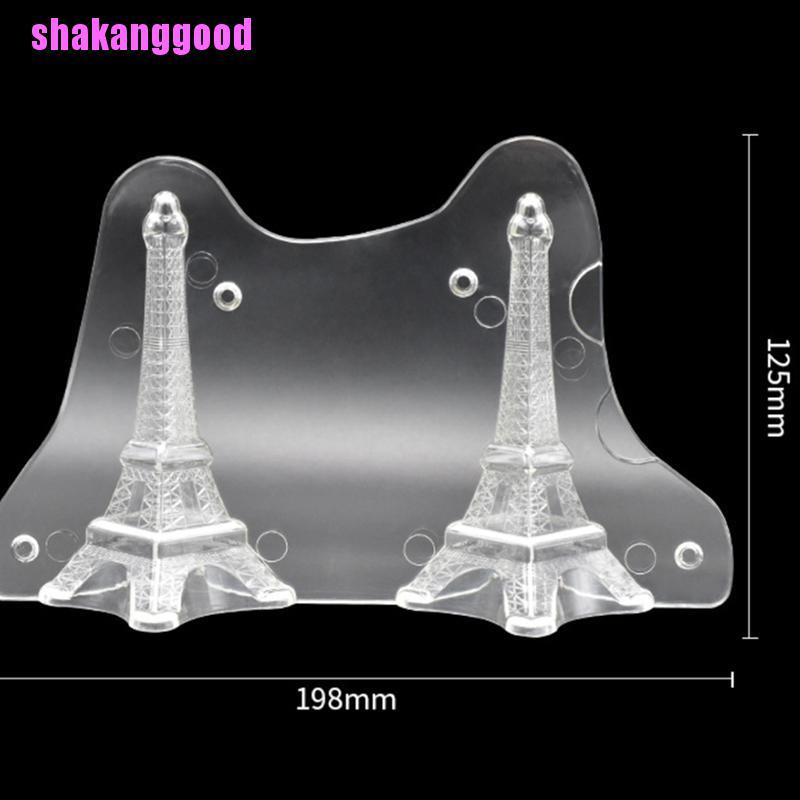 Cetakan Bentuk Menara Eiffel 3D Untuk Dekorasi Kue