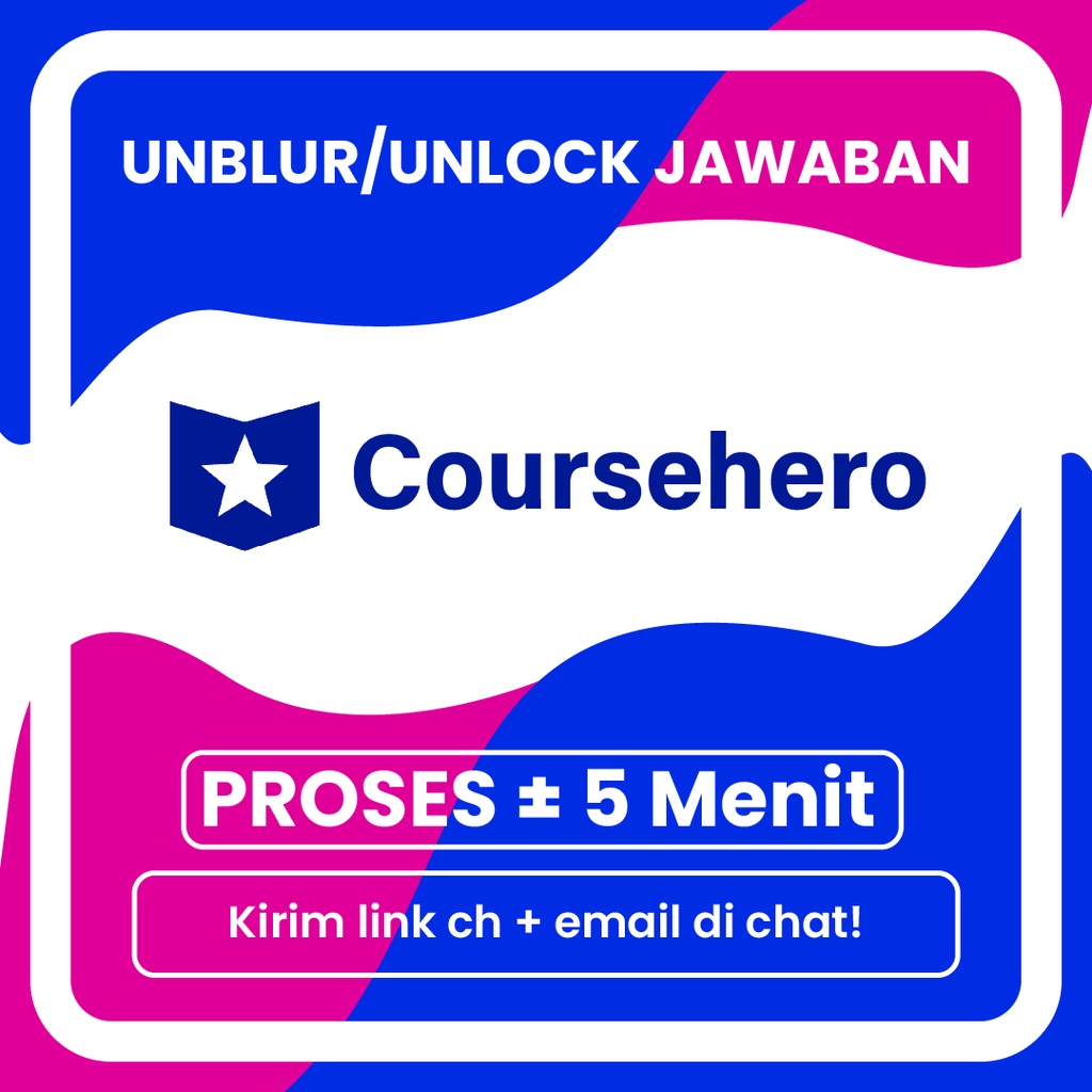 COURSEHERO UNLOCK DOKUMEN BUKA ATAU UNBLUR DOKUMEN COURSE HERO TERMURAH
