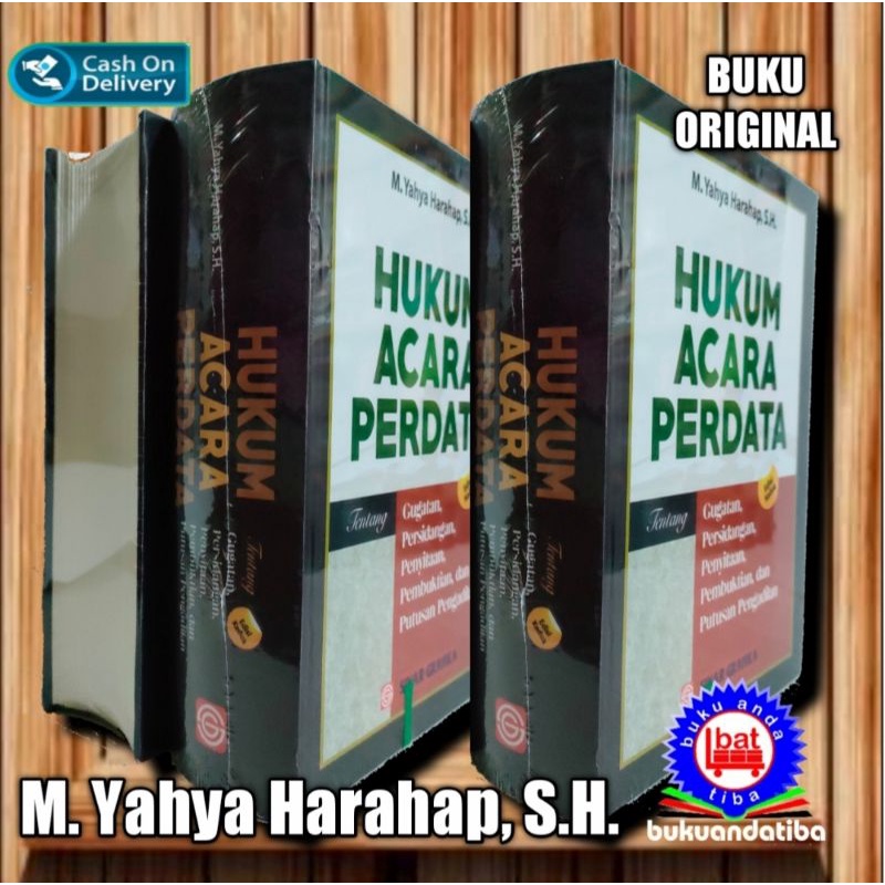 BUKU HUKUM ACARA PERDATA - M. YAHYA HARAHAP SH - ORIGINAL