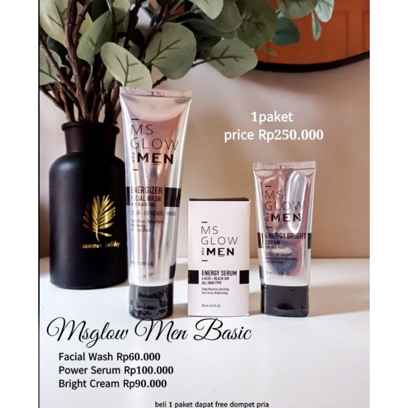 paket ms glow mens (3ps)