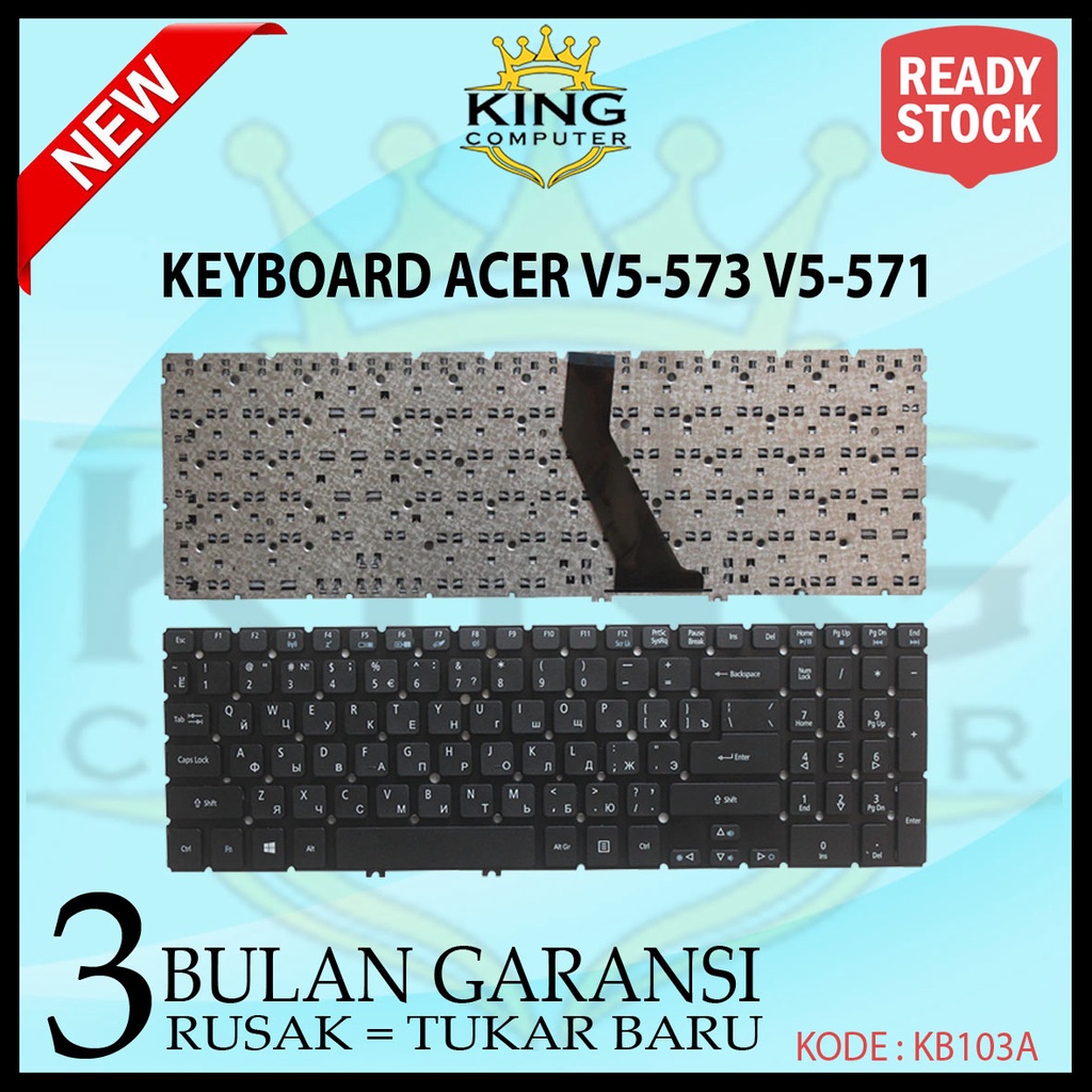 Keyboard Acer ASPIRE V5-571 V5 531 V5 551 V5 572 V5 573 series black