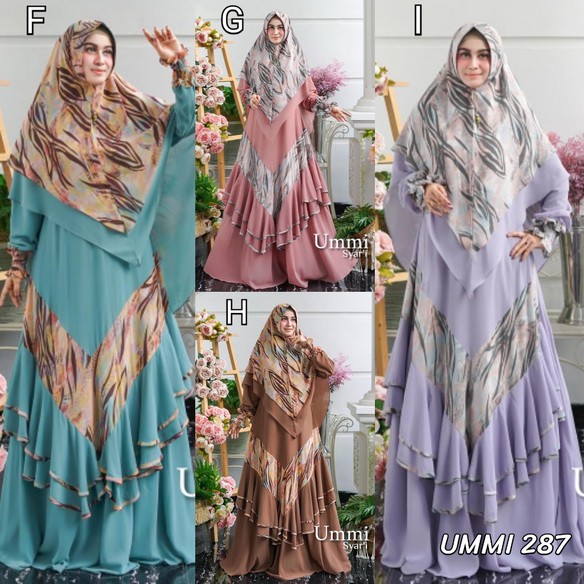 Gamis UMMI 287 Original by UMMI SYARI