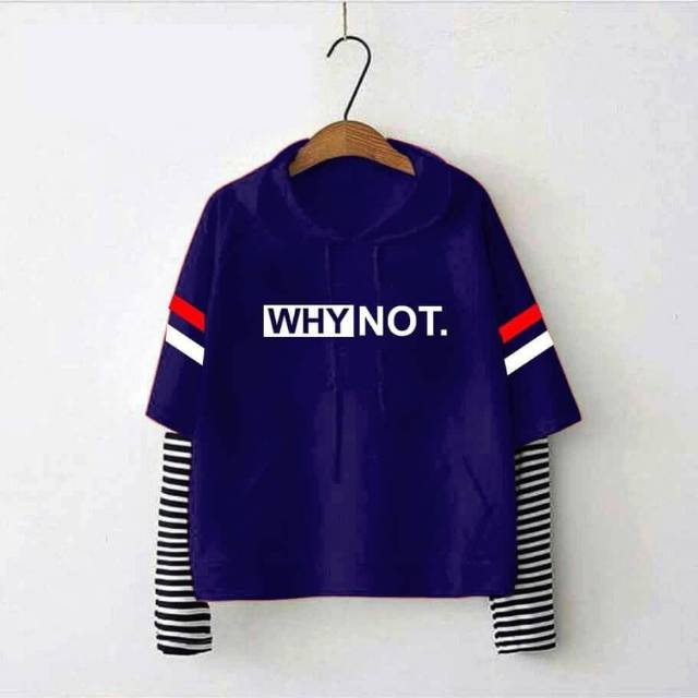 Fourfashion WHY NOT HOODIE Combi Spandek Salur SWEATER