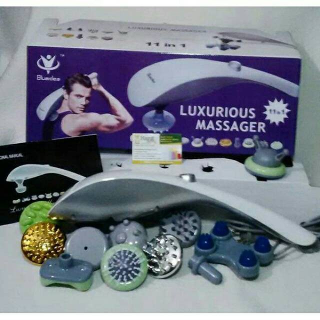 Alat Pijat Luxurious Massager 11in1 Alat Pijat Badan Elektrik Blueidea Dasar Ilmu Somatology Nyaman