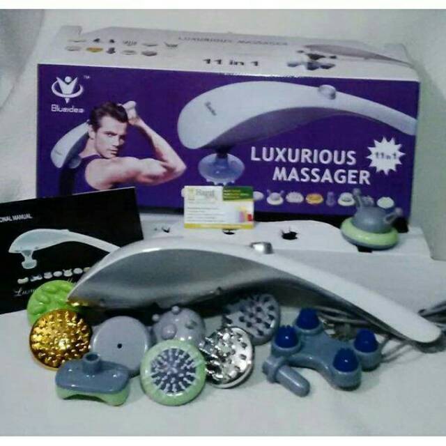 Alat Pijat Luxurious Massager 11in1 Alat Pijat Badan Elektrik Blueidea Dasar Ilmu Somatology Nyaman