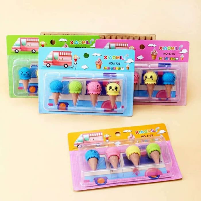 

Penghapus Unik / Eraser Edisi Ice Cream Imut