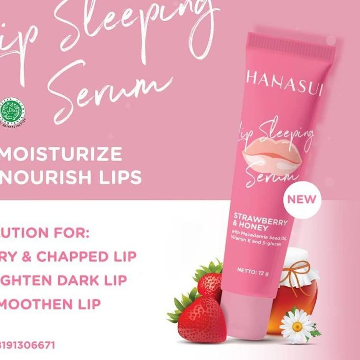 ➢ ✿ MADAME ✿ HANASUI LIP SLEEPING SERUM - SERUM BIBIR HANASUI ORIGINAL ➵