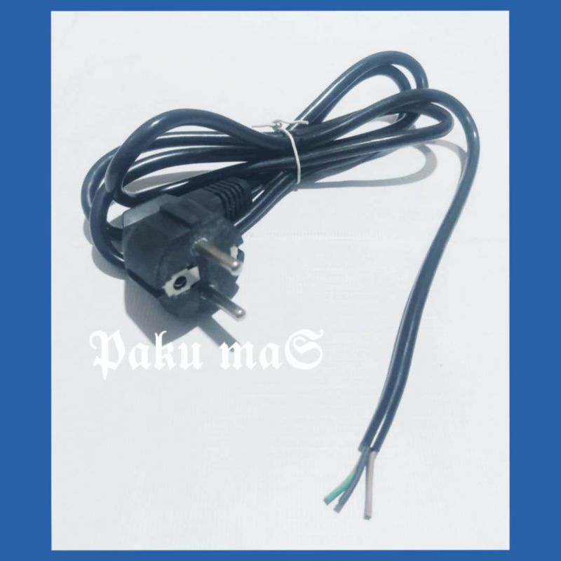 Kabel power isi 3 serabut tembaga asli