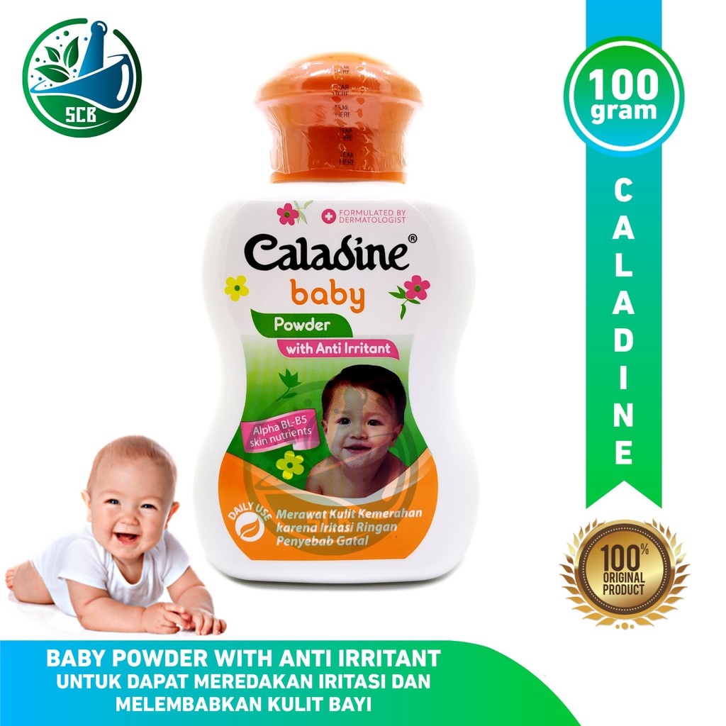 Bedak Caladine Baby Powder Anti Iritation 100 Gram