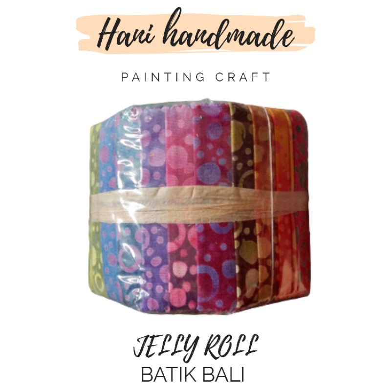 JELLY ROLL, JELLY ROLL BATIK, JELLY ROLL BATIK BALI, PERCA, PERCA BATIK
