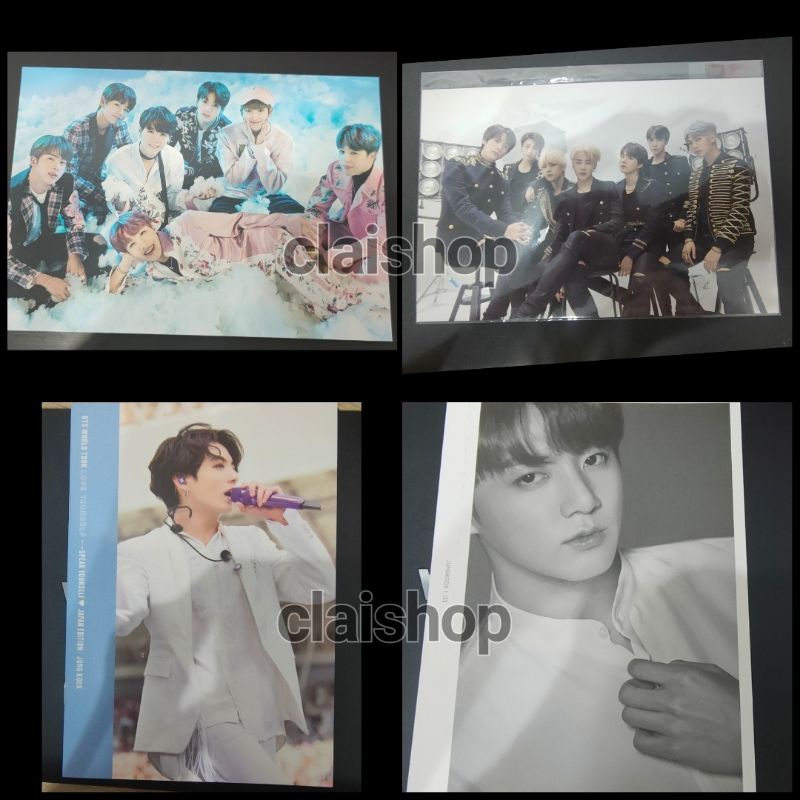 Official Postcard BTS Wings OT7 love yourself jungkook speak yourself japan edition book sys japan