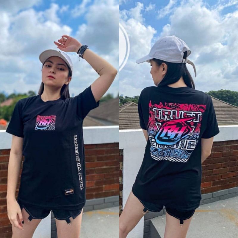 Kaos Tshirt Distro Racing Hell Lengan Pendek - Kaos Motor Racing Tees Keren