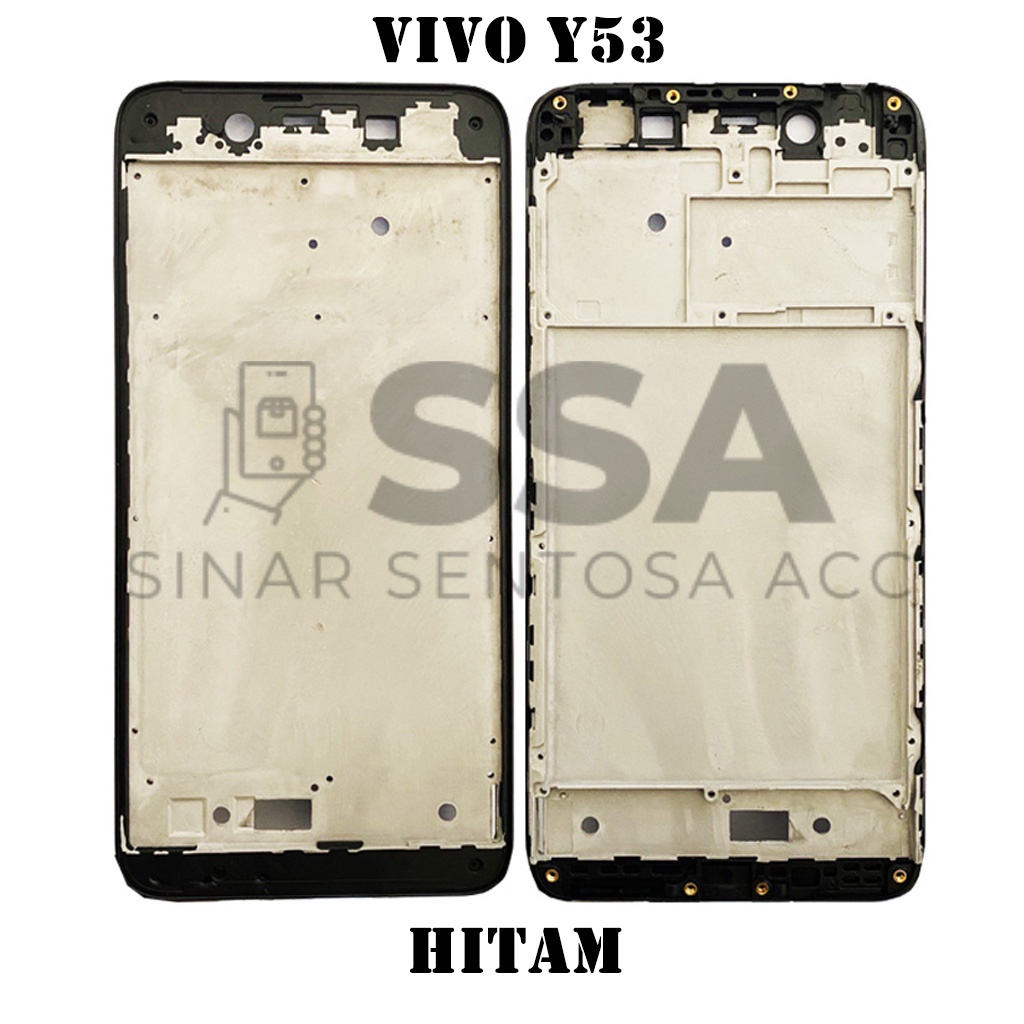 Tulang Tengah Middle Frame LCD Vivo Y53 Original 100% Tulang Casing Bezel Bezzel Bazel Handphone HP Ori Original Awet Murah Y 53