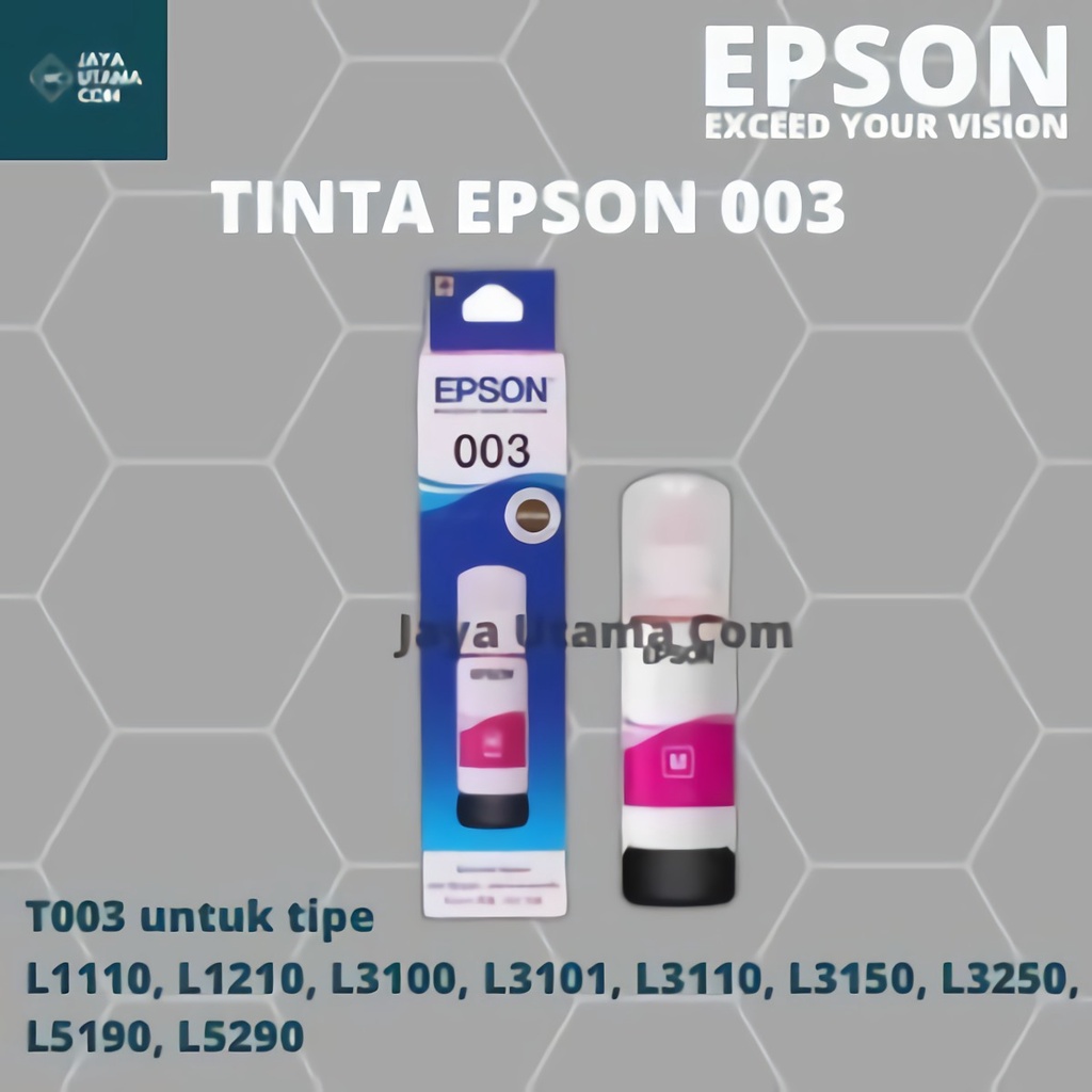 Tinta Epson 003 Original Refill Ink Printer L3110 L3150