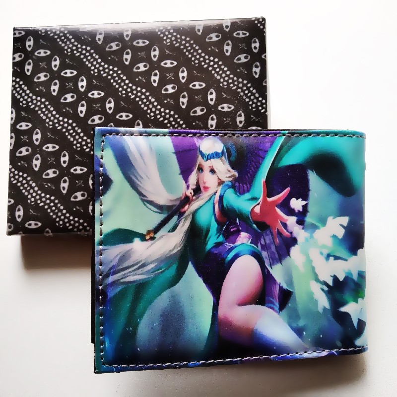 6.6 Shopee Belanja Gratis!! Dompet Pria Karakter Game Mobile Legend MLe001 Dompet Lipat Dua Fashion anak Gamer (Model Acak)