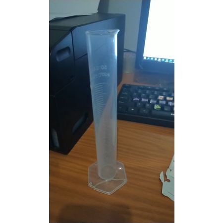 Gelas tabung ukur parfum/Gelas ukur akurat/takaran timbul