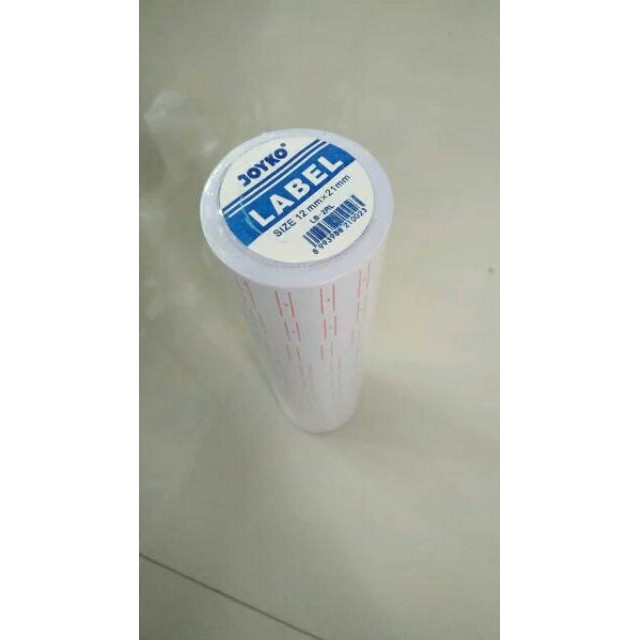 

Ready label harga sticker tempelan 12mm x 21mm joyko pencetak Terlaris
