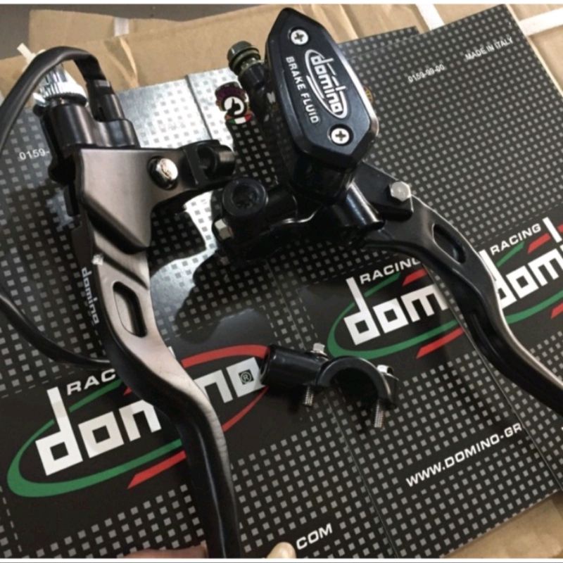 Master Rem Domino Oval Set Model Masterem Rcb Original Sepasang Kiri Kanan Universal Semua Motor Beb