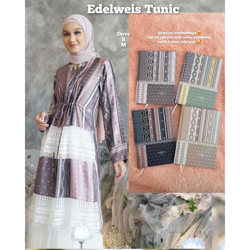 Edelweis Tunik Dove ORIGINAL by Vanilla