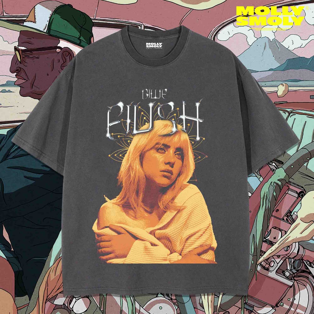 KAOS BILLIE EILISH OVERSIZE VINTAGE | KAOS OVERSIZE | BILLIE EILISH T-SHIRT | BILLIE EILISH