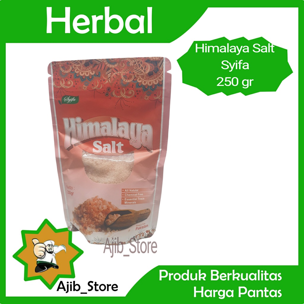 

(100% ASLI) Garam Himalaya Salt Syifa 250 Gram 250gr 250g