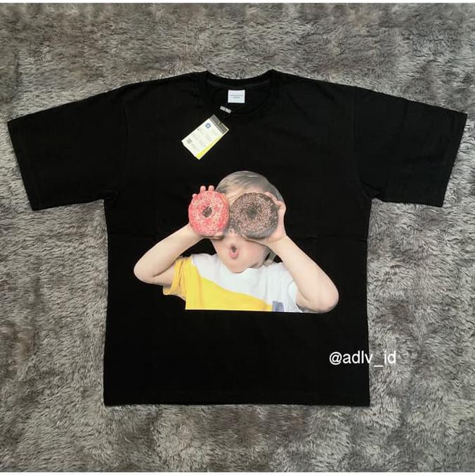 ( BISA COD ) ACME DE LA VIE ADLV BABY FACE SHORT SLEEVE T-SHIRT BLACK DONUTS - Size 2 SPECIAL [Kode